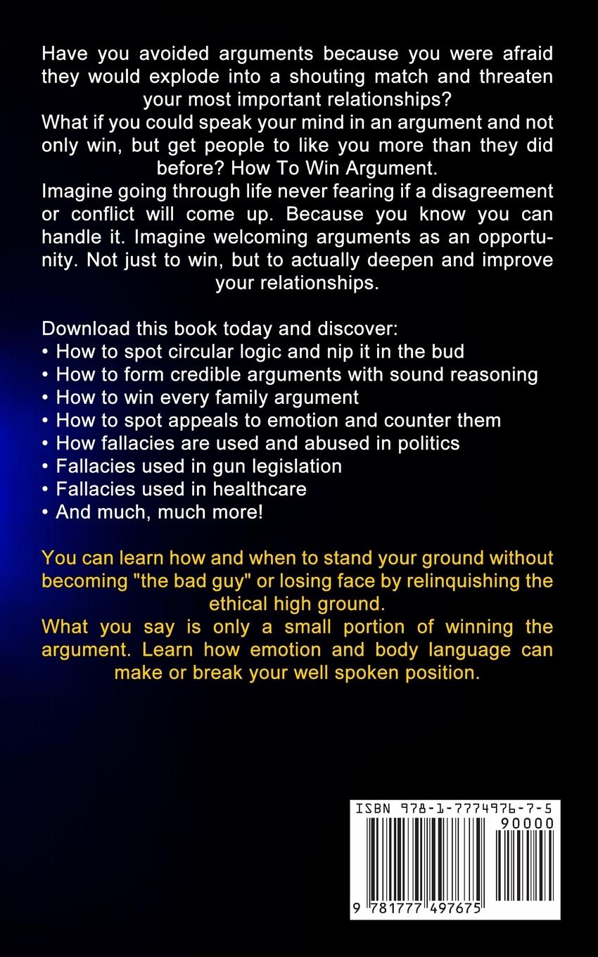 Rückseitencover How to Win Arguments