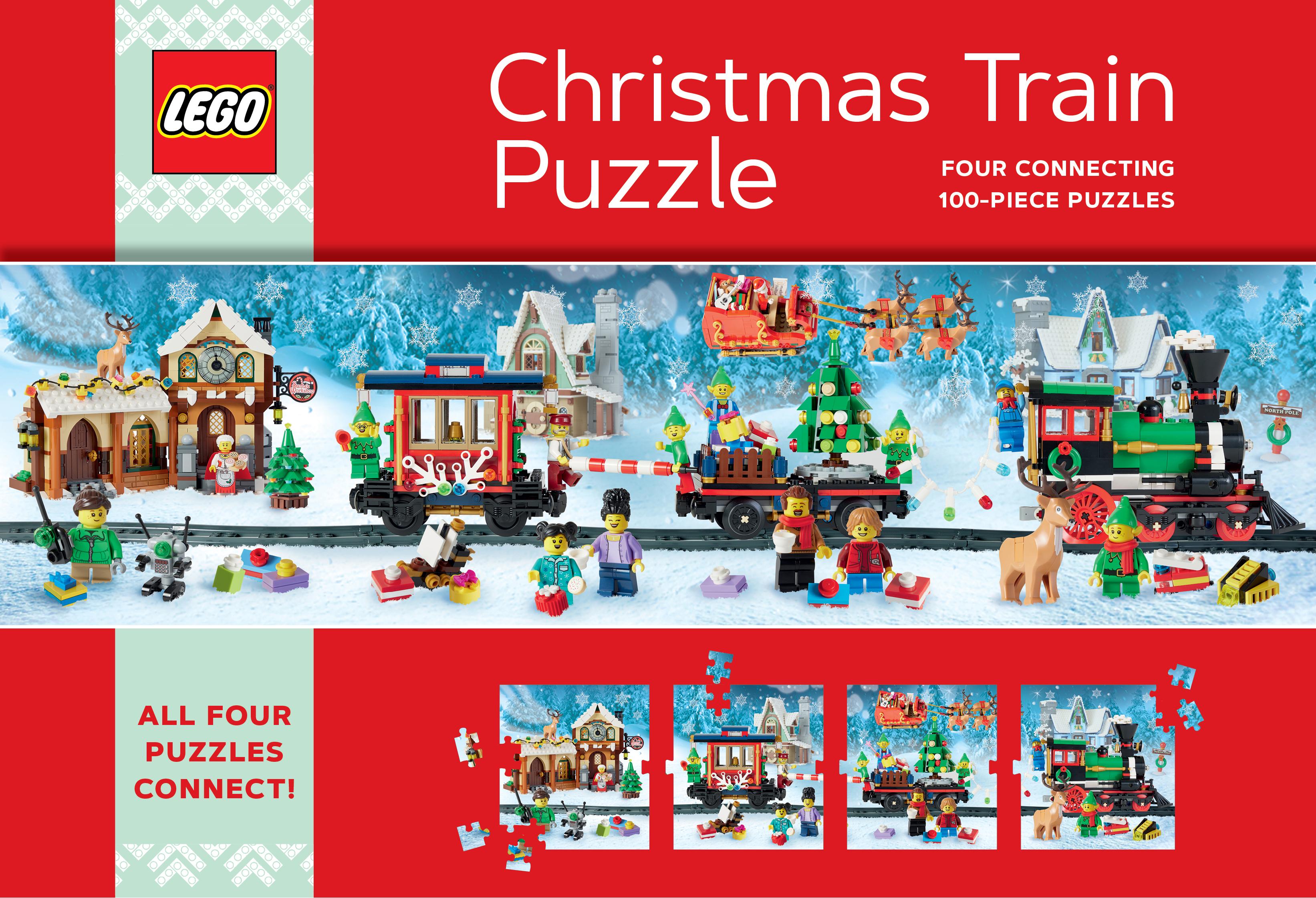 Vorderes Coverbild Lego Christmas Train Puzzle