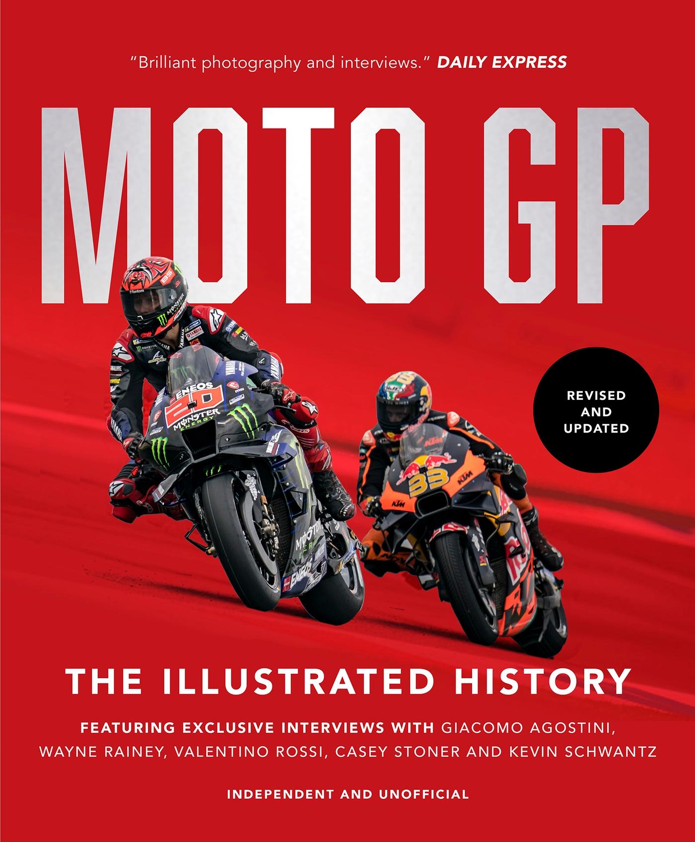 Vorderes Coverbild Motogp: The Illustrated History 2023