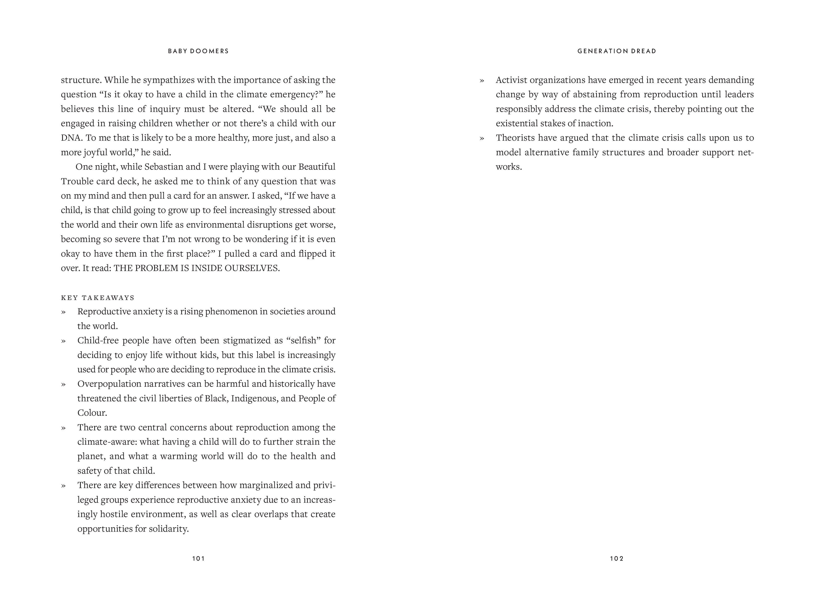 Beispielinhalt (Bild) Generation Dread