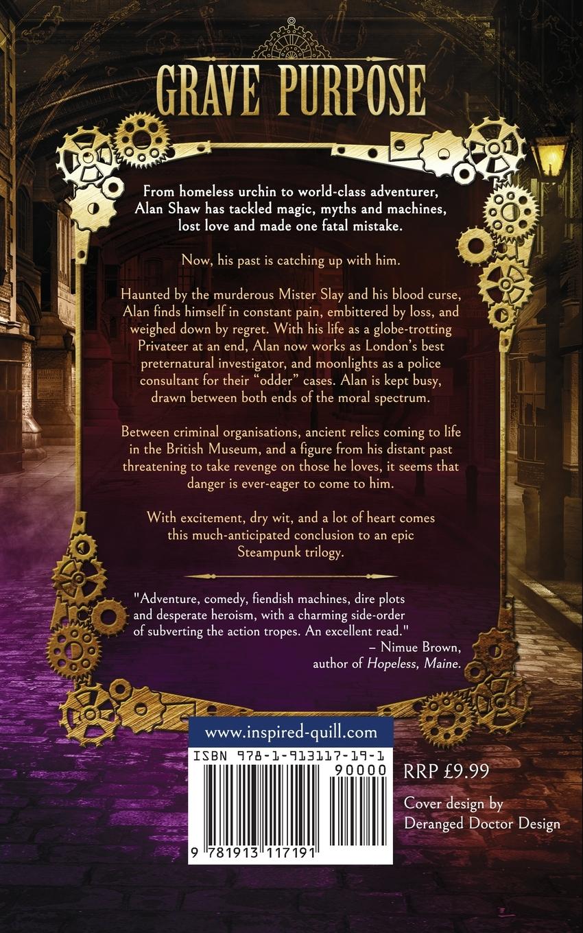 Rückseitencover Grave Purpose