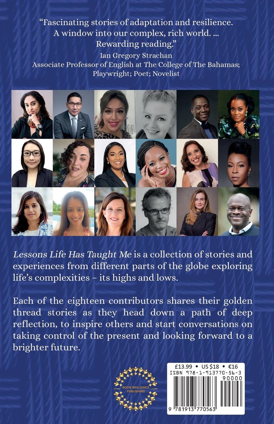 Rückseitencover Lessons Life Has Taught Me