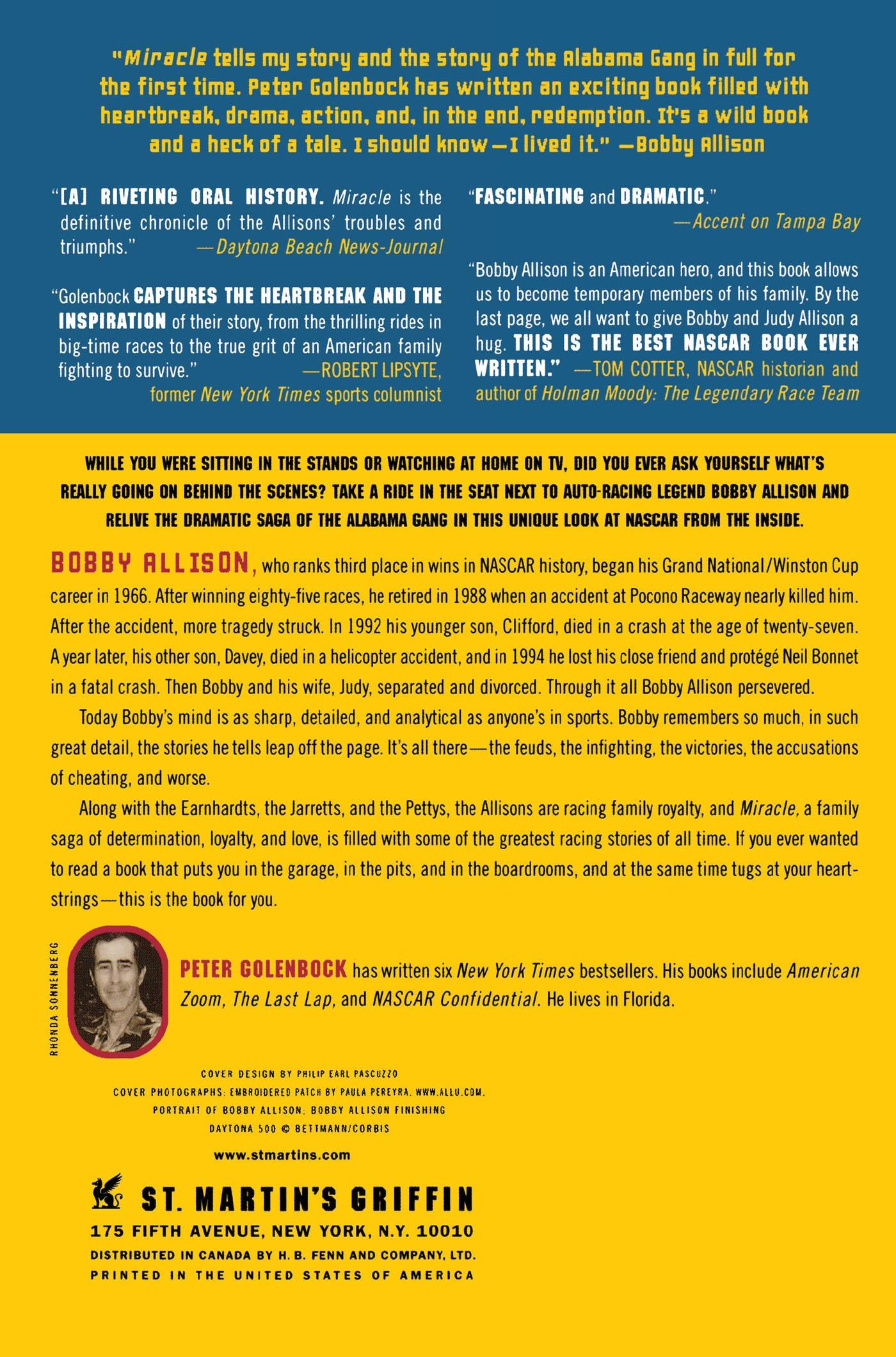 Rückseitencover Miracle