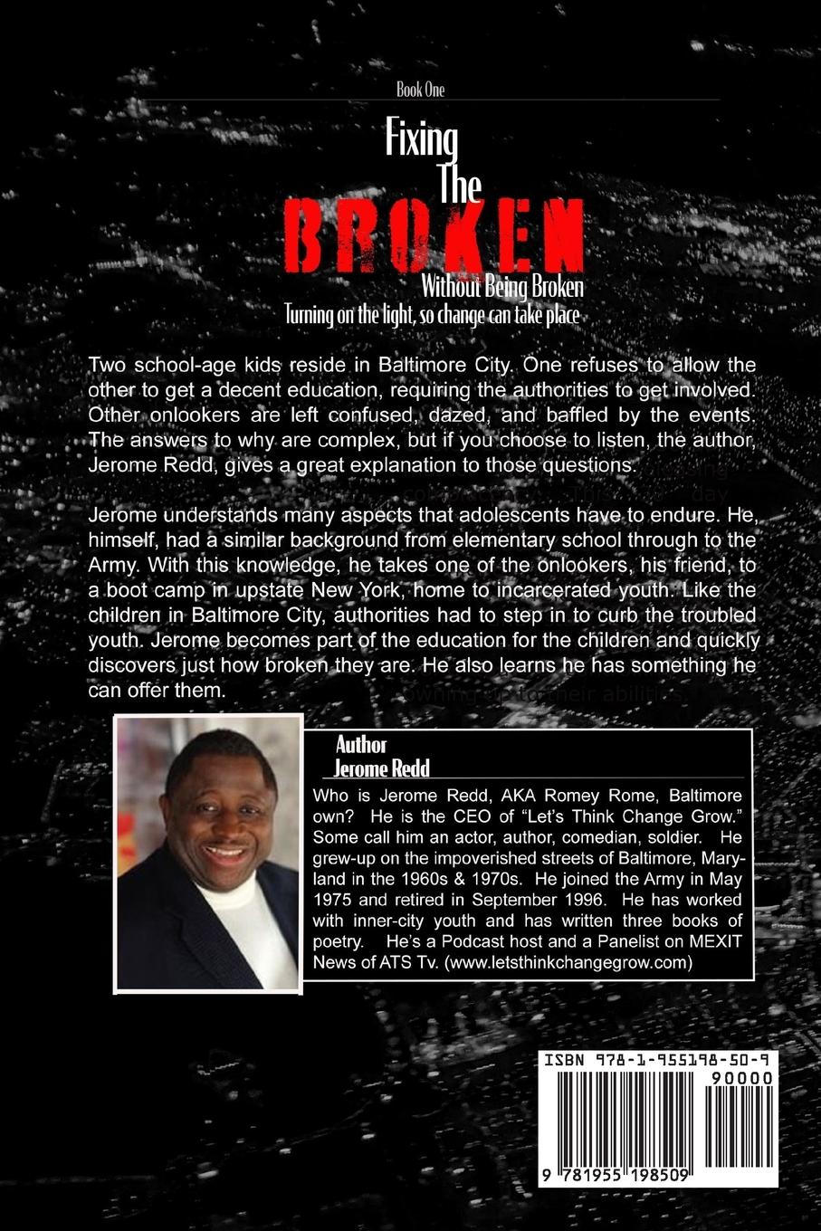 Rückseitencover Fixing The Broken, Without Being Broken- Book 1