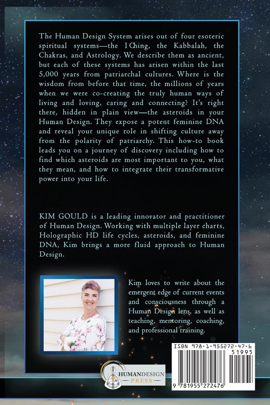 Rückseitencover Asteroids in Human Design