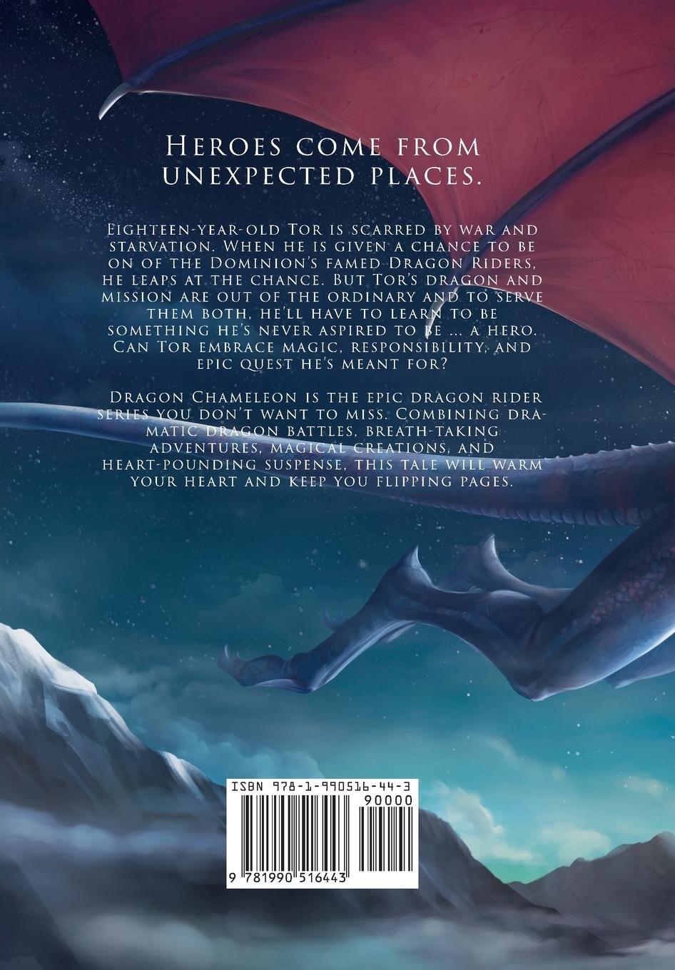 Rückseitencover Dragon Chameleon