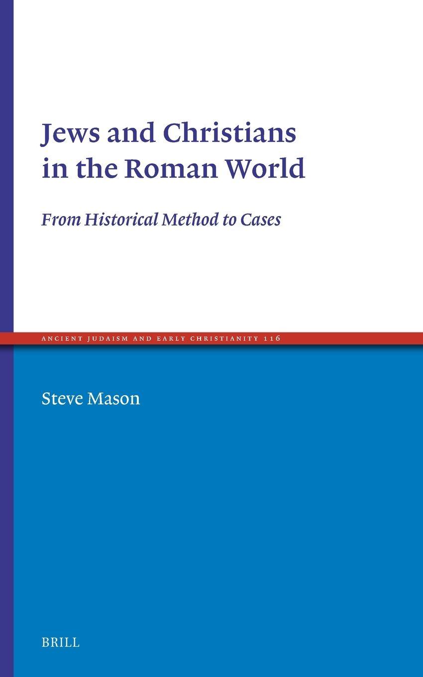 Vorderes Coverbild Jews and Christians in the Roman World