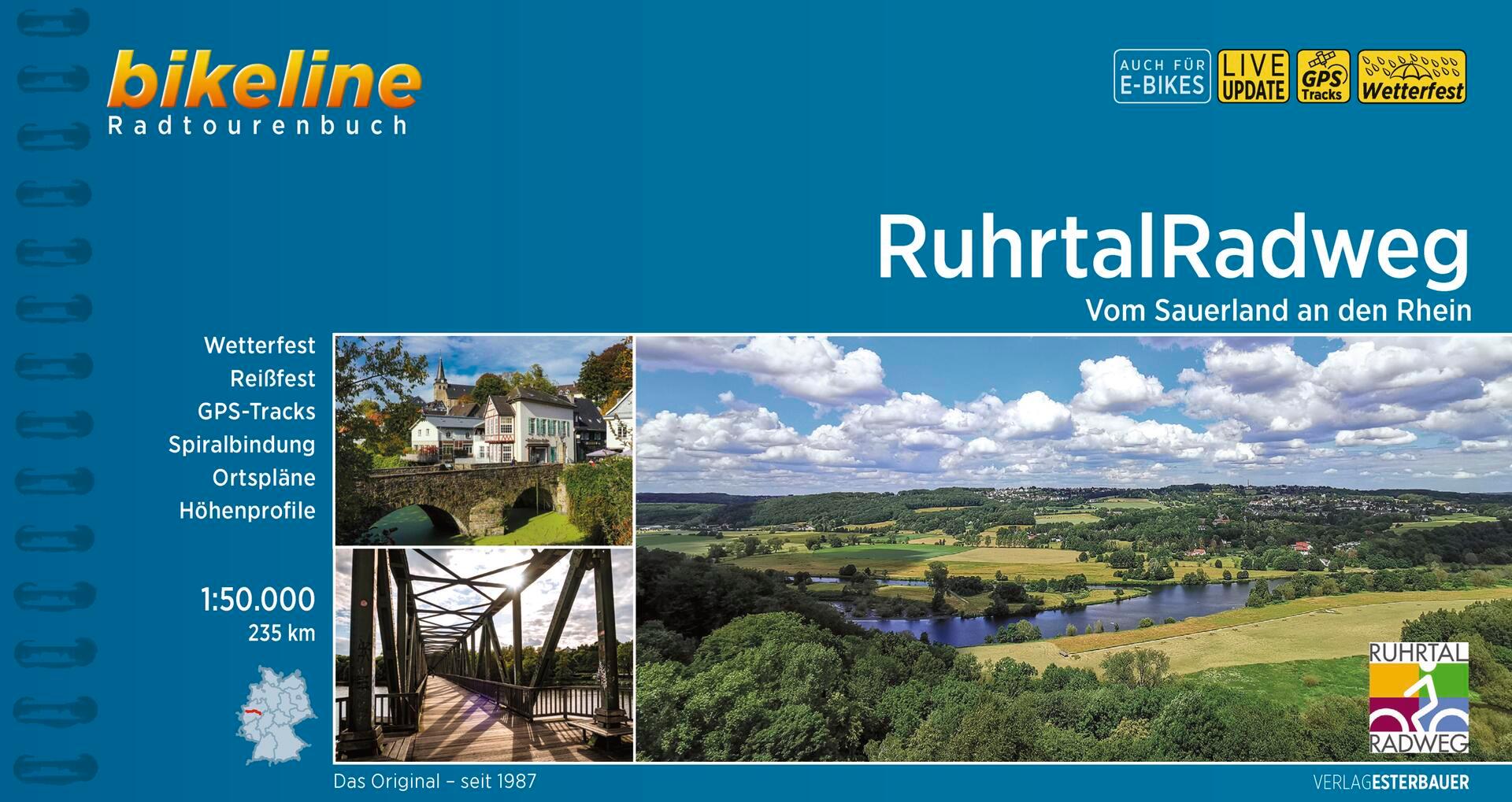 Vorderes Coverbild RuhrtalRadweg