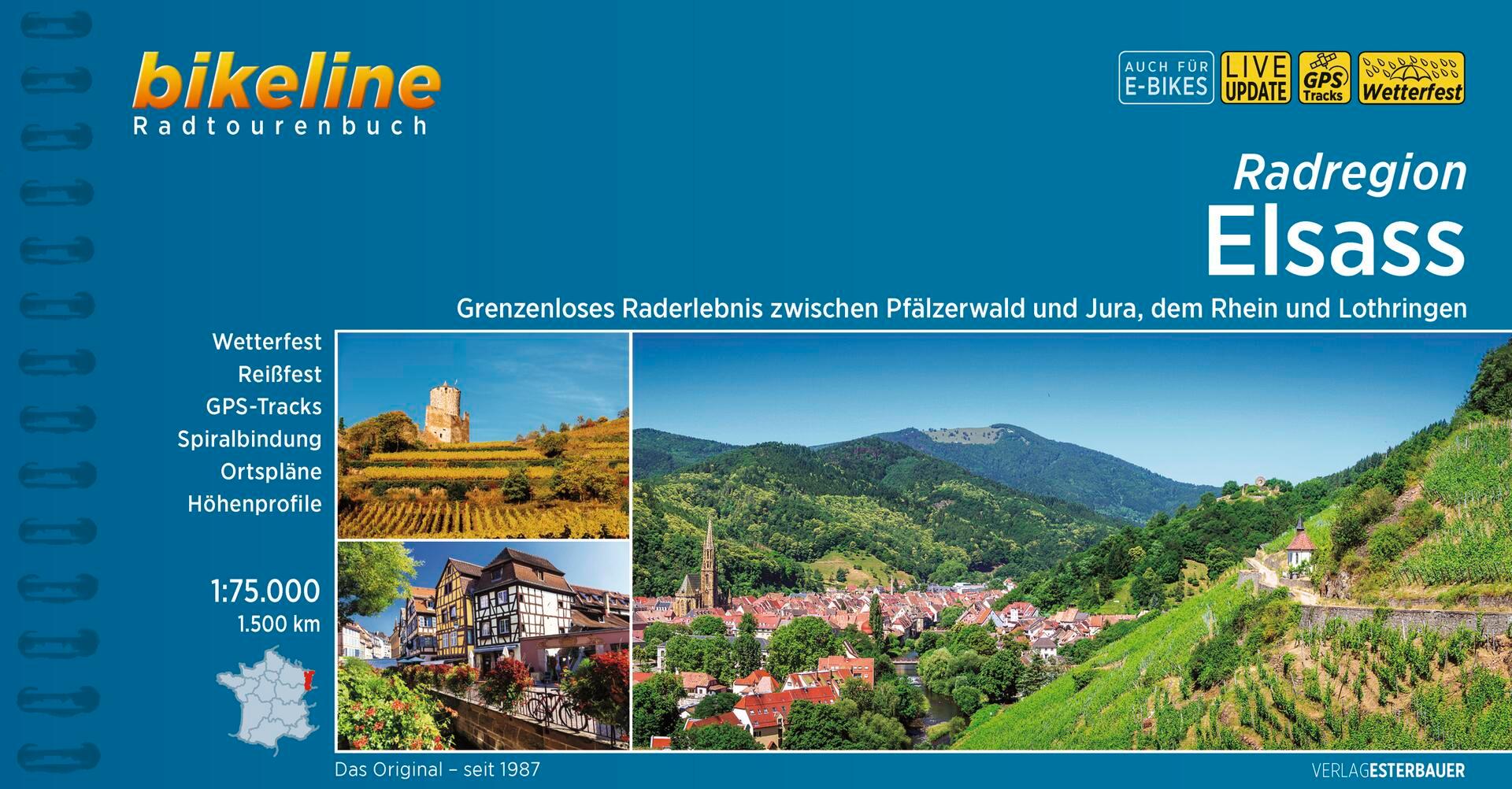 Vorderes Coverbild Radregion Elsass