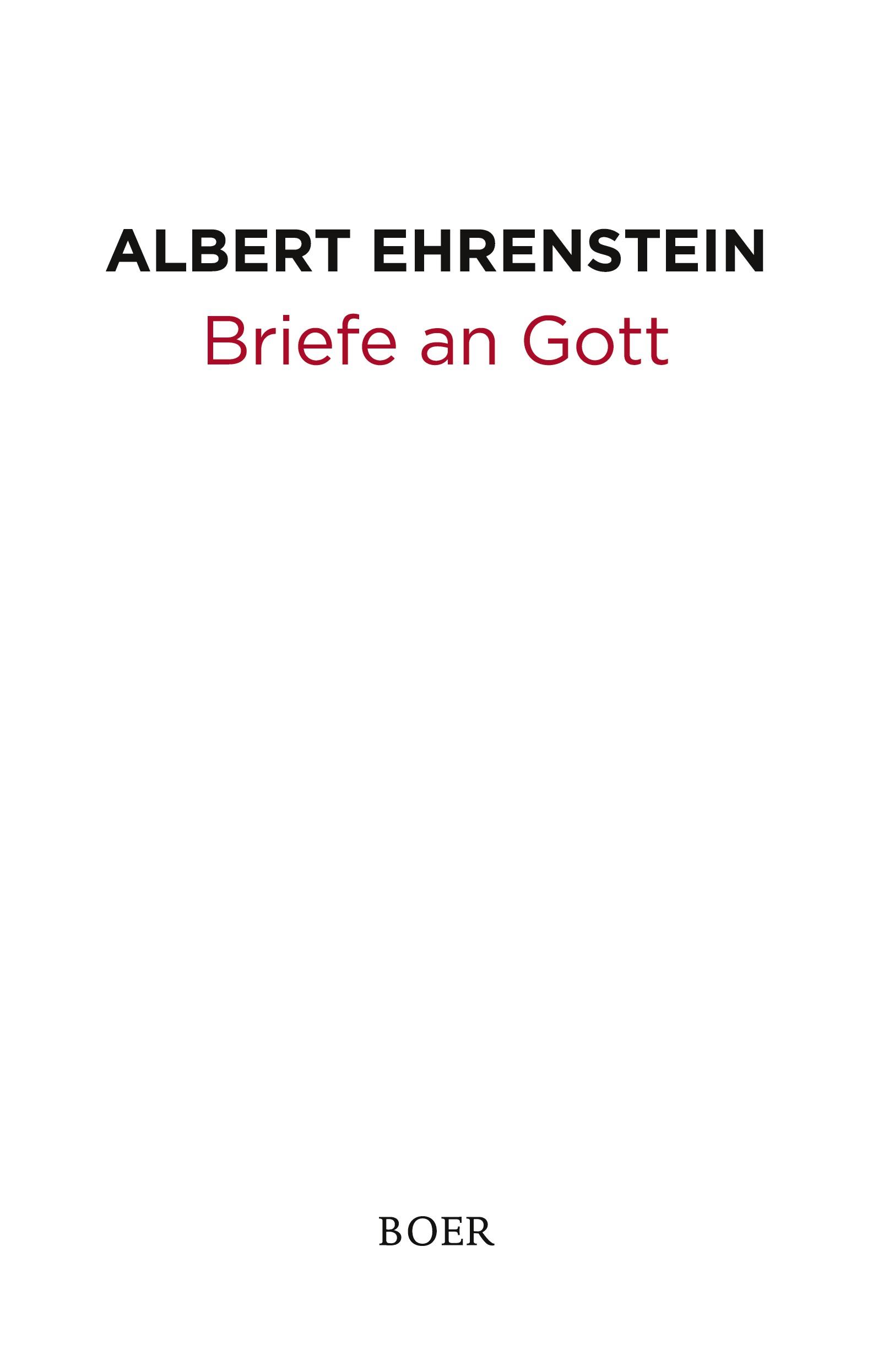 Vorderes Coverbild Briefe an Gott