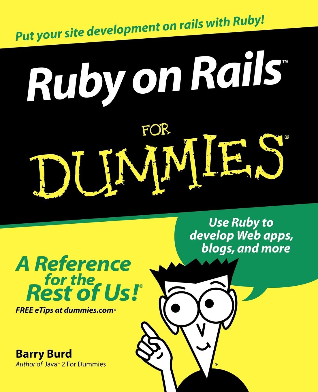 Vorderes Coverbild Ruby on Rails For Dummies