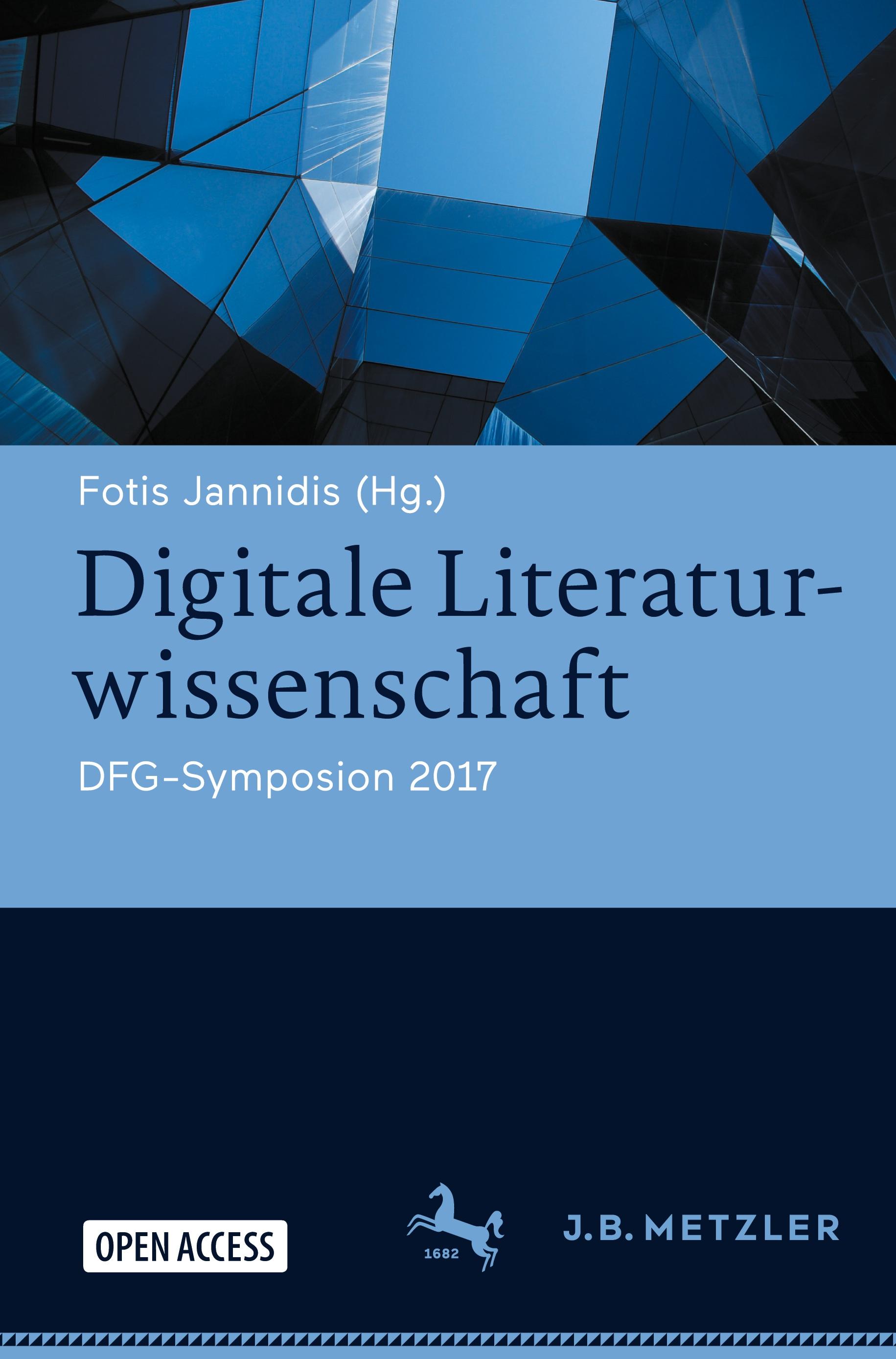 Vorderes Coverbild Digitale Literaturwissenschaft