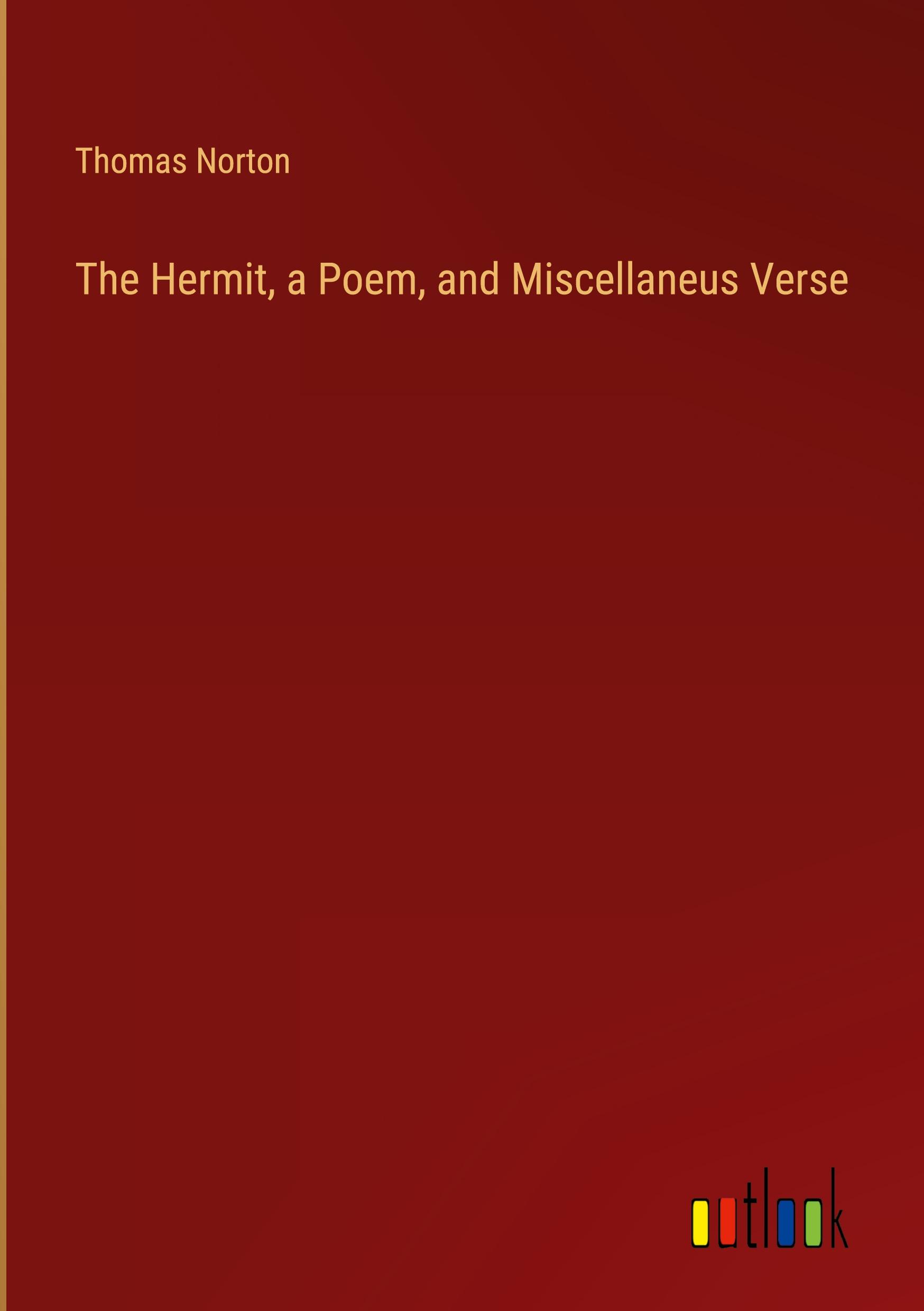 Vorderes Coverbild The Hermit, a Poem, and Miscellaneus Verse