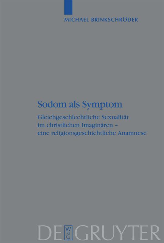 Vorderes Coverbild Sodom als Symptom