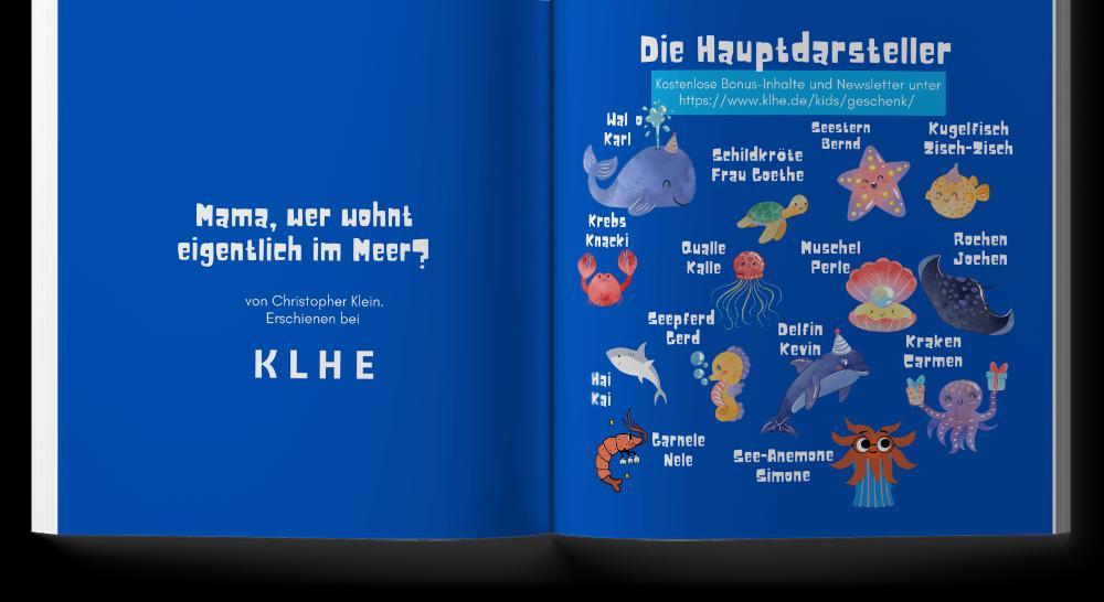 Beispielinhalt (Bild) Mama, wer wohnt eigentlich im Meer?