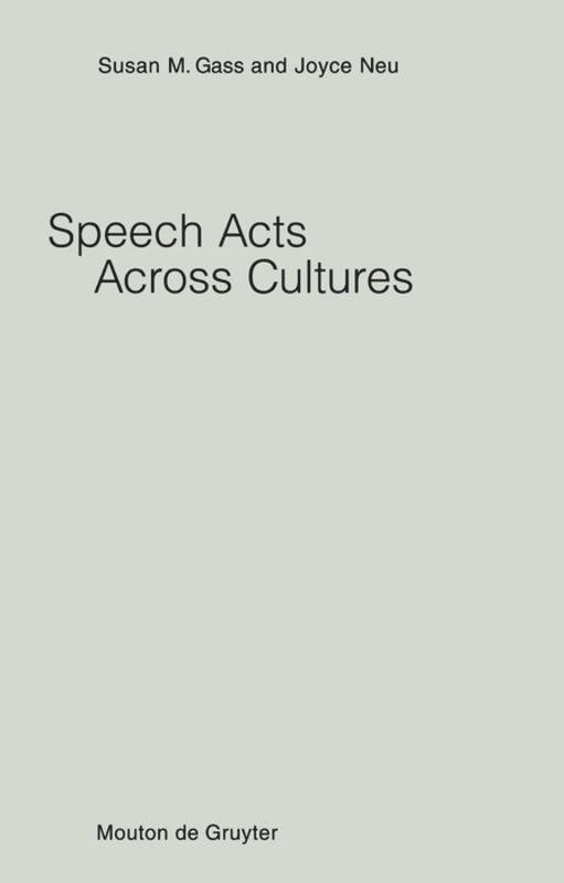 Vorderes Coverbild Speech Acts Across Cultures