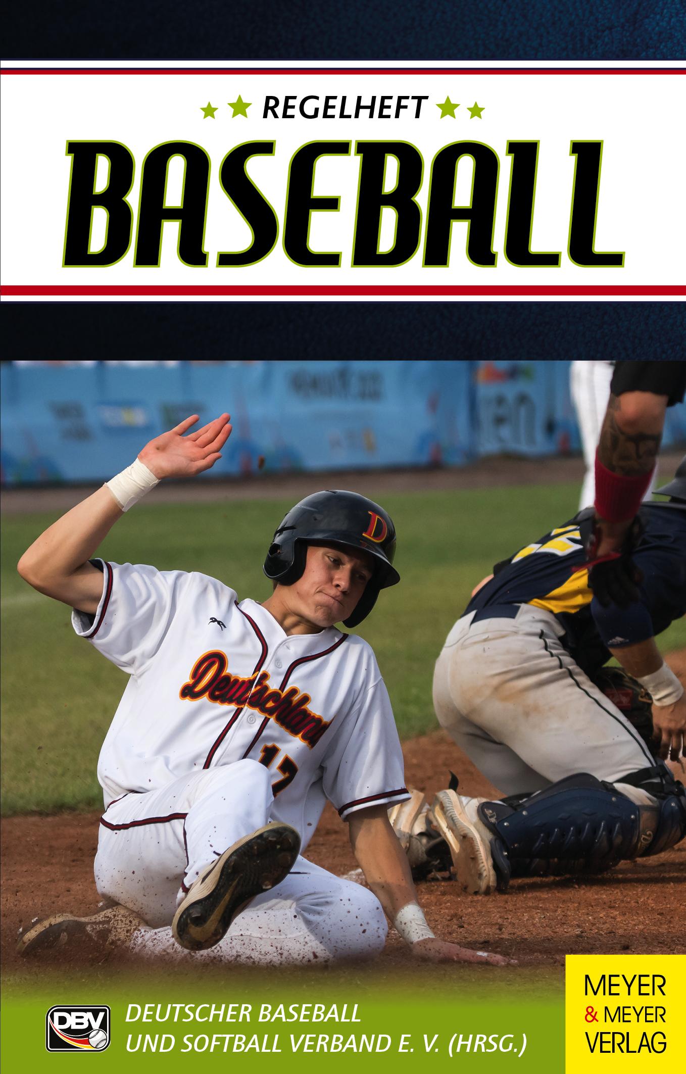 Vorderes Coverbild Regelheft Baseball