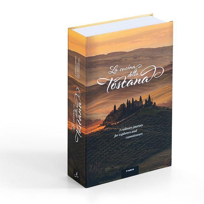 Beispielinhalt (Bild) Book Safe "Toscana" English