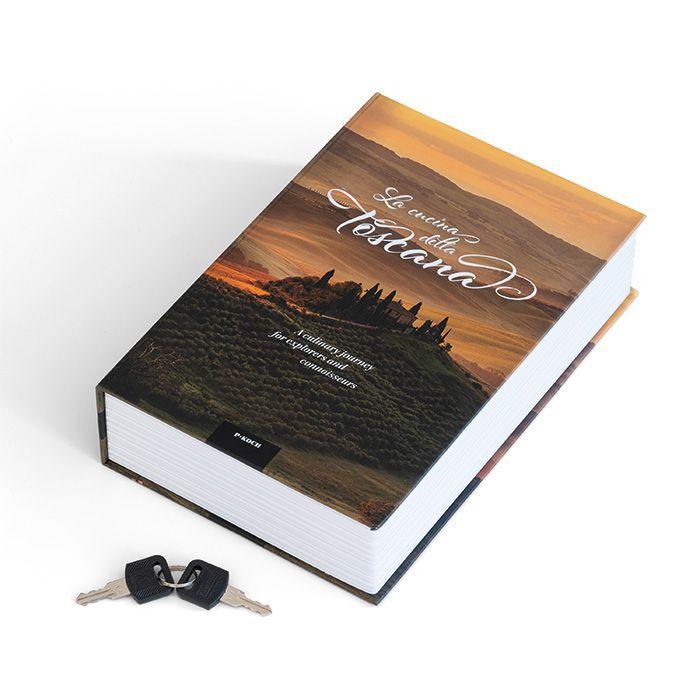 Vorderes Coverbild Book Safe "Toscana" English