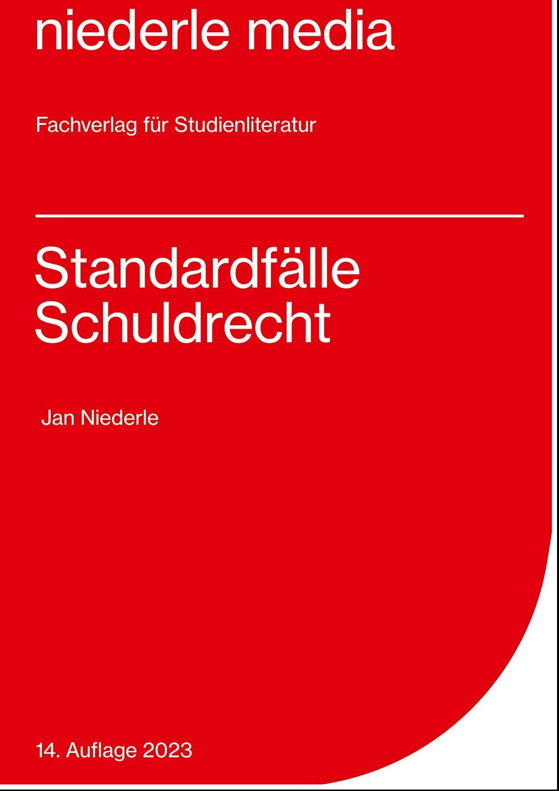 Vorderes Coverbild Standardfälle Schuldrecht