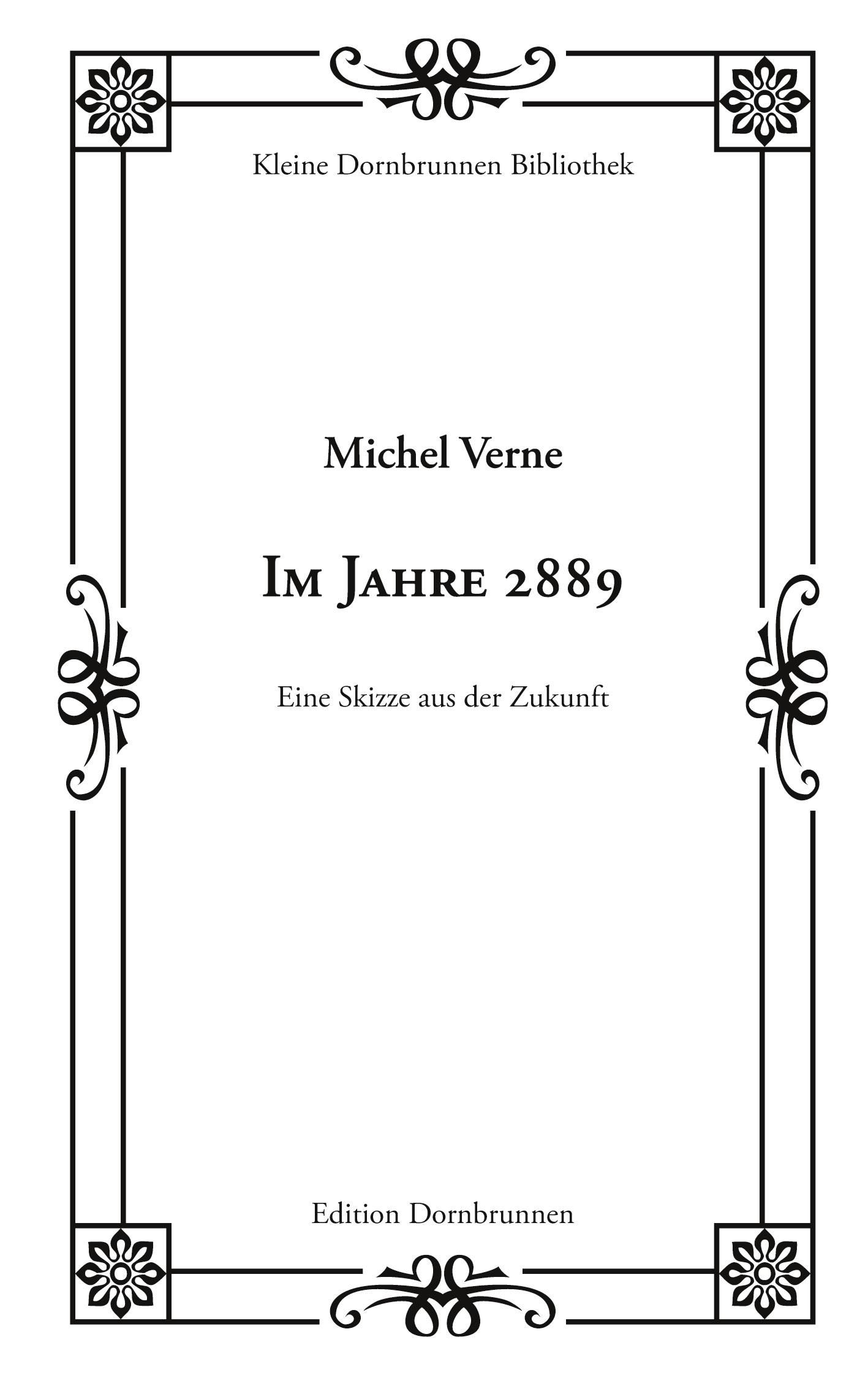 Vorderes Coverbild Im Jahre 2889
