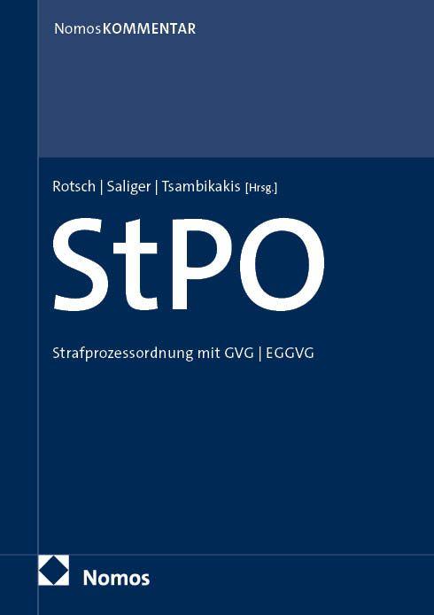 Vorderes Coverbild StPO. 2 Bände