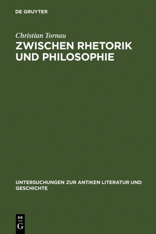 Vorderes Coverbild Zwischen Rhetorik und Philosophie