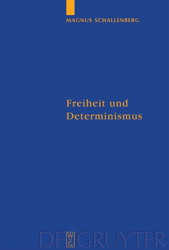 Vorderes Coverbild Freiheit und Determinismus