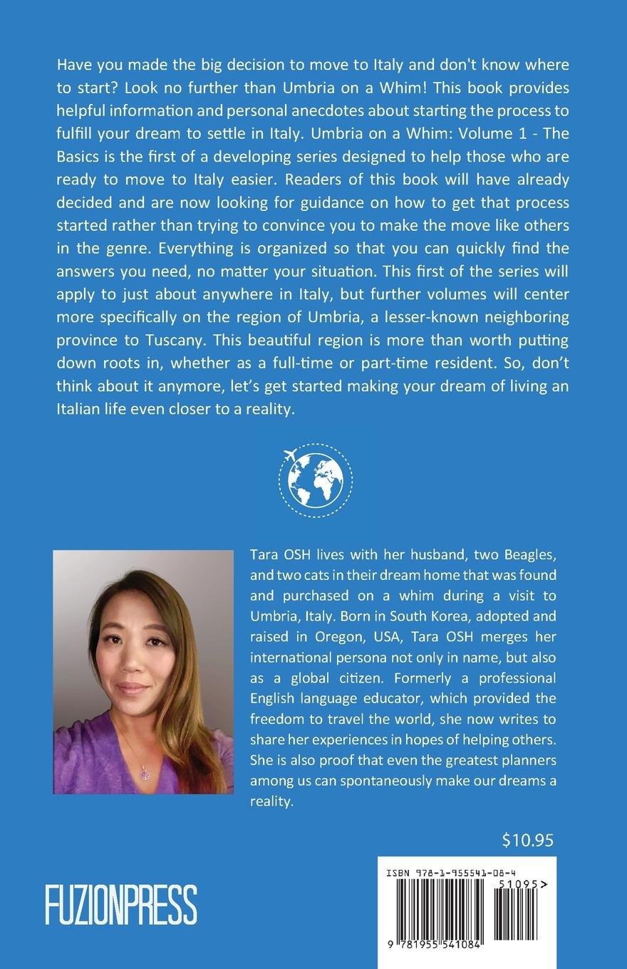 Rückseitencover Umbria on a Whim