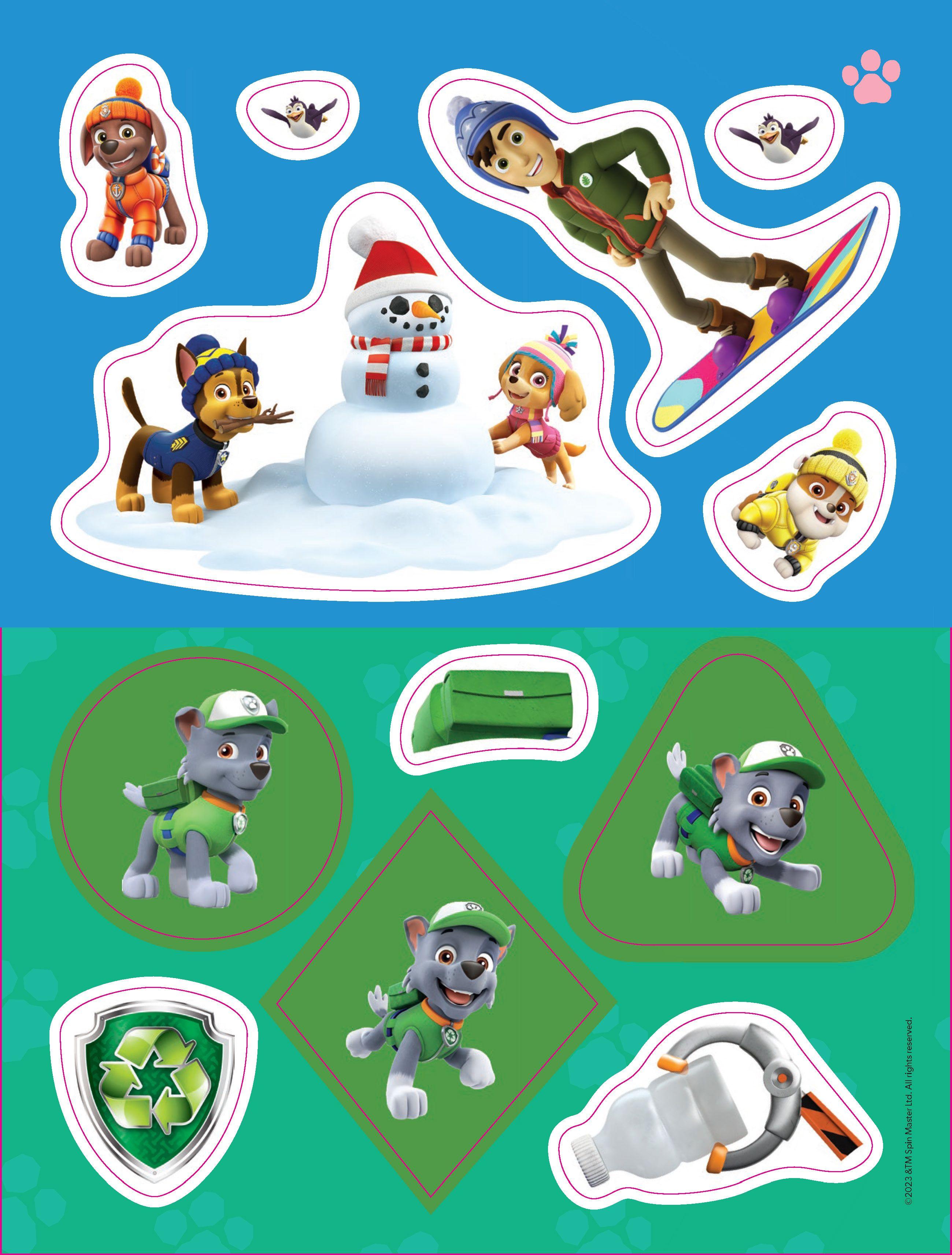 Beispielinhalt (Bild) PAW Patrol Meine ersten Sticker