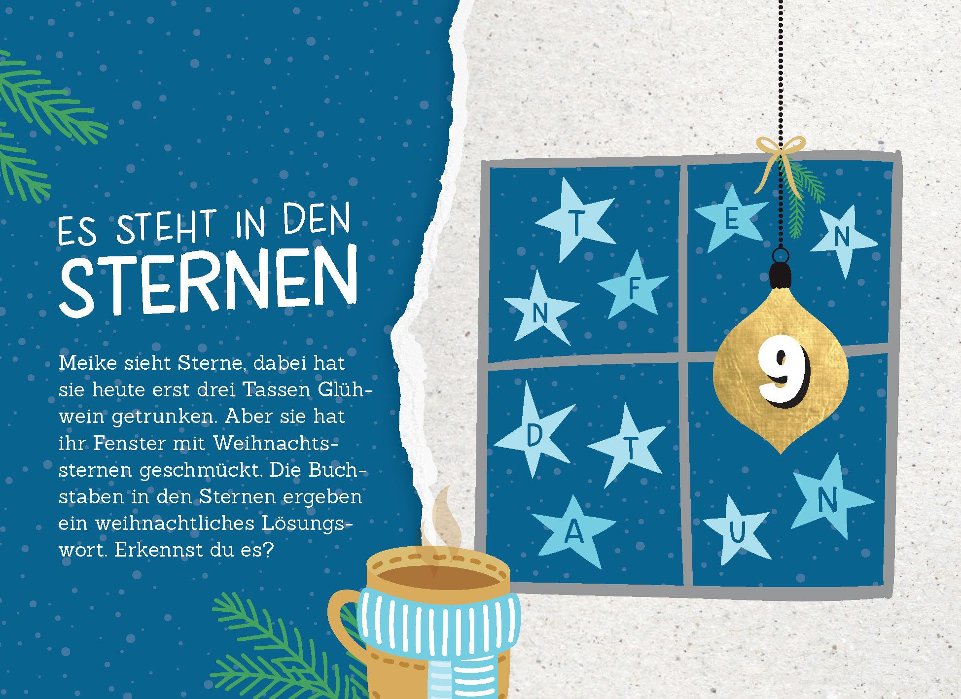 Beispielinhalt (Bild) 24 Adventsrätsel | Die perfekte Ablenkung vom Weihnachtsstress