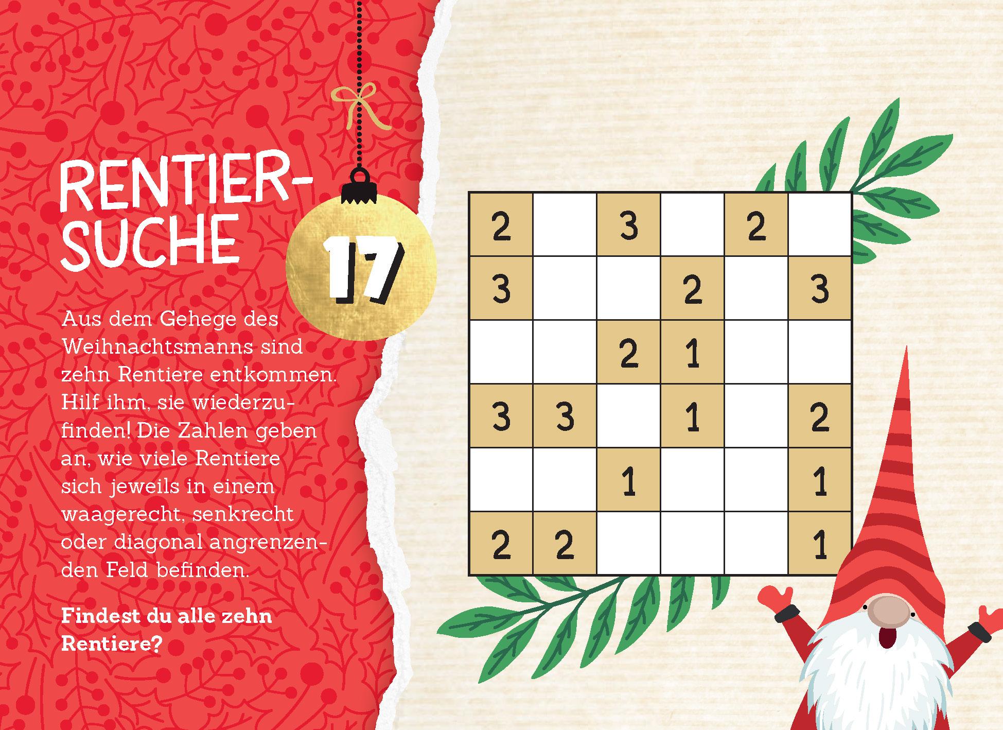 Beispielinhalt (Bild) 24 Adventsrätsel | Die perfekte Ablenkung vom Weihnachtsstress