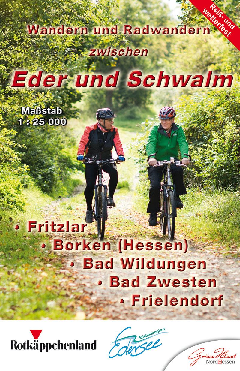 Vorderes Coverbild Wandern und Radwandern zwischen Eder und Schwalm