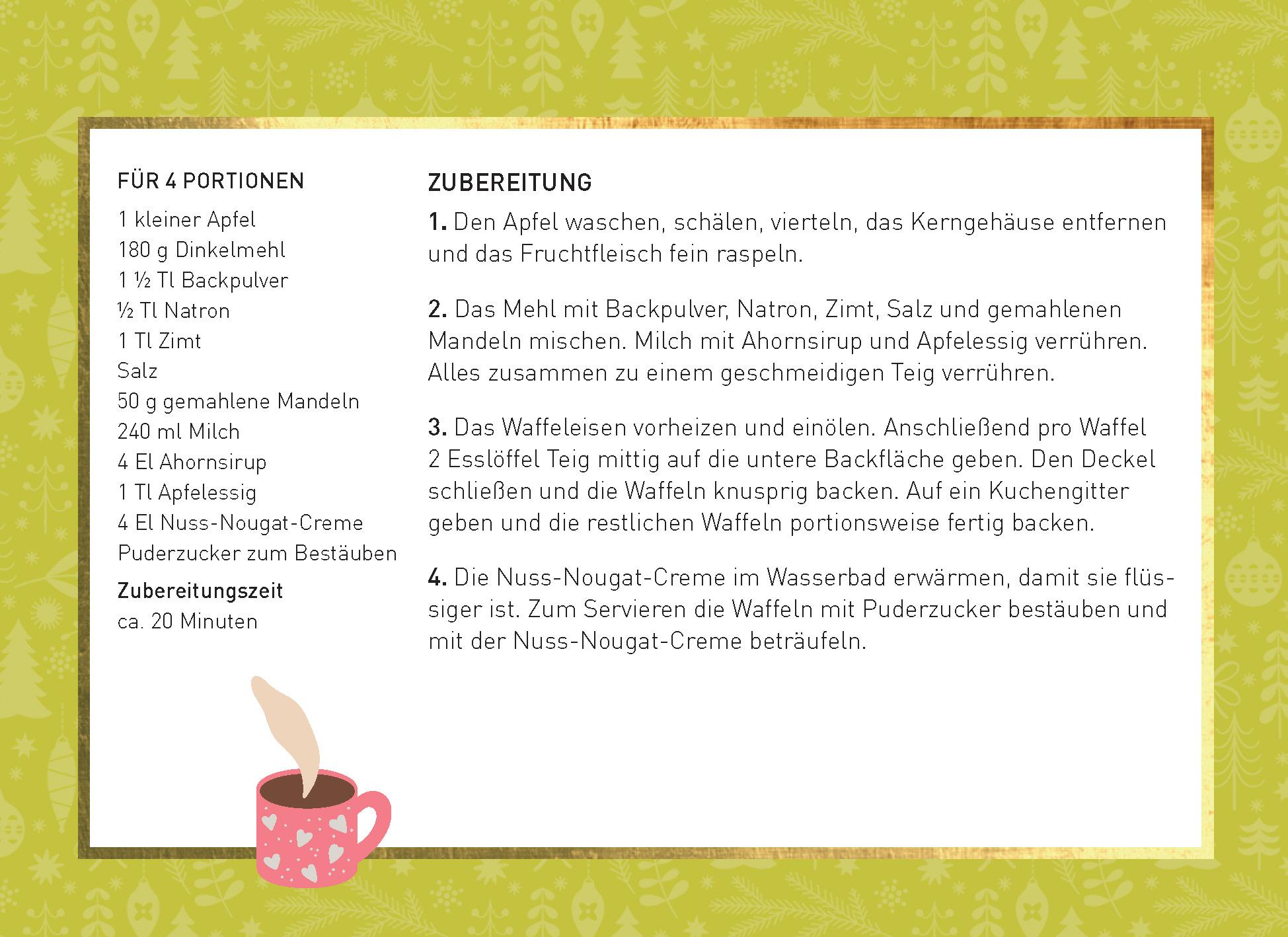 Beispielinhalt (Bild) A Plätzchen a day keeps the Weihnachtsstress away