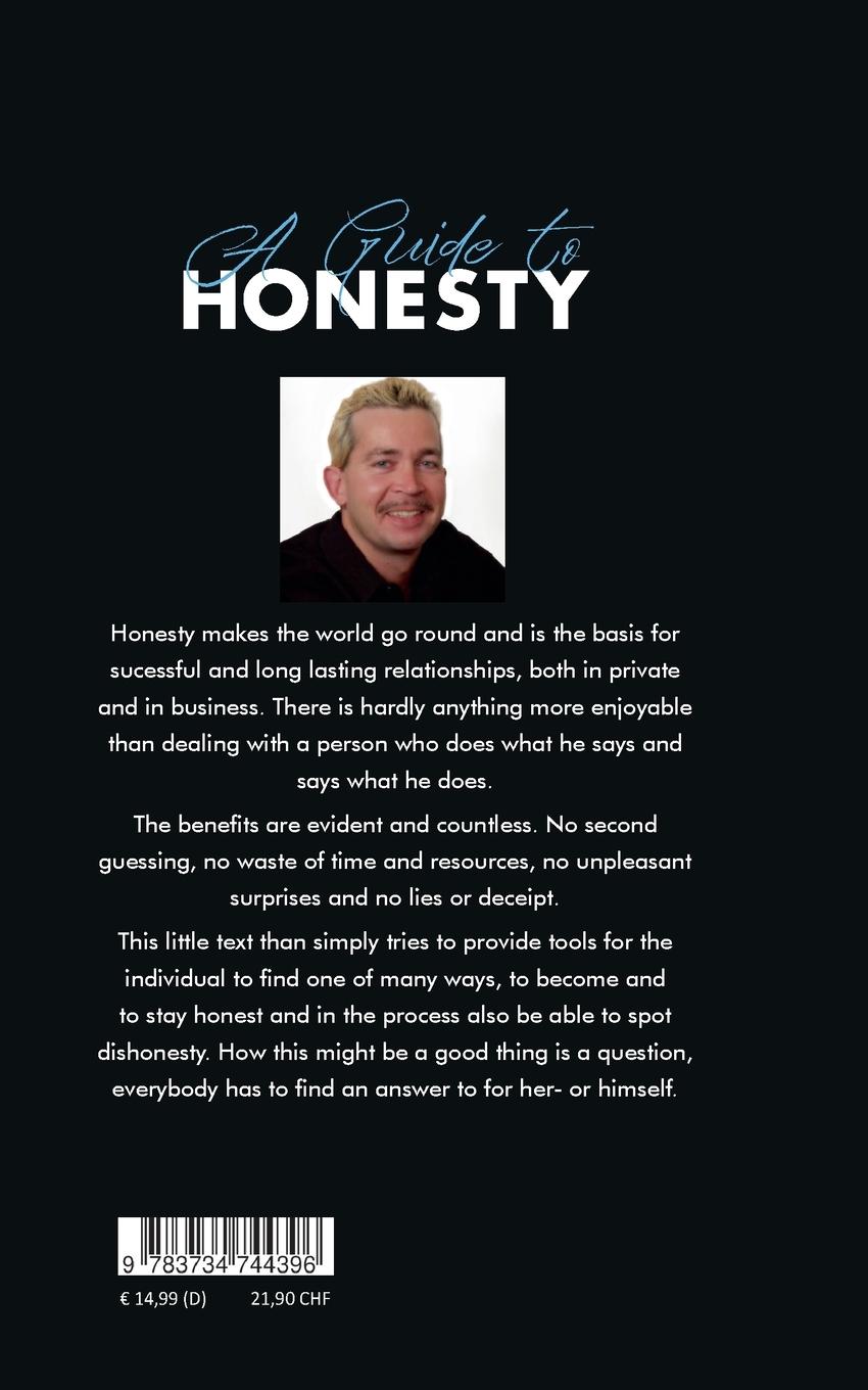 Rückseitencover A guide to honesty