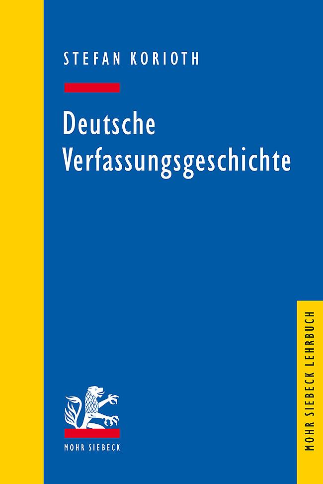 Vorderes Coverbild Deutsche Verfassungsgeschichte