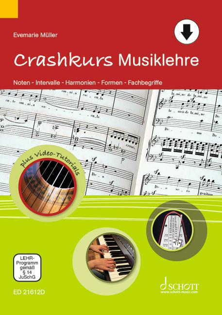 Vorderes Coverbild Crashkurs Musiklehre