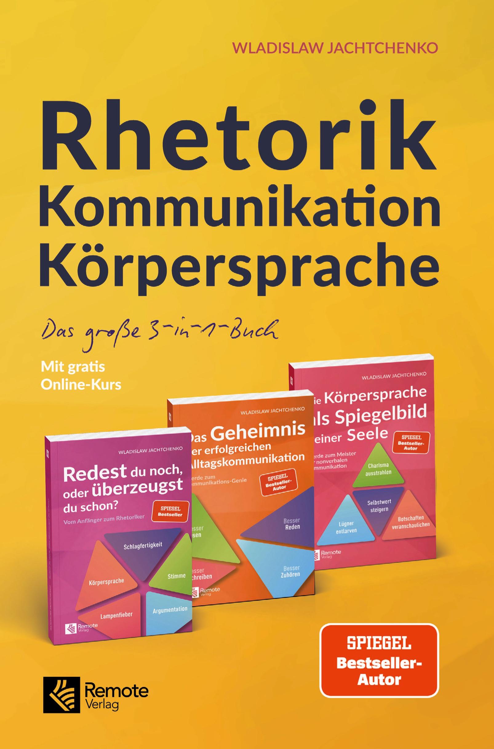 Vorderes Coverbild Rhetorik Kommunikation Körpersprache