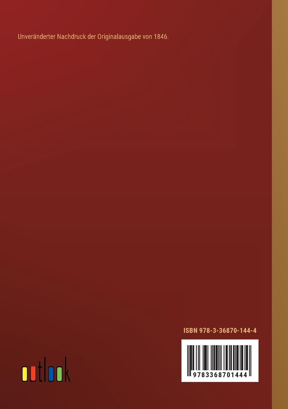 Rückseitencover Die Botanik als inductive Wissenschaft