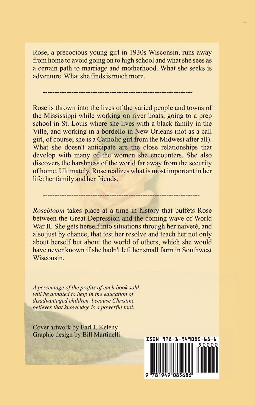 Rückseitencover Rosebloom