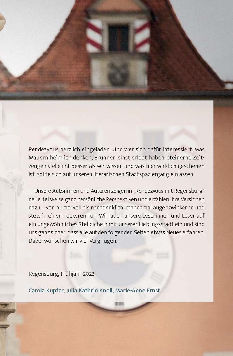 Beispielinhalt (Bild) Rendezvous mit Regensburg