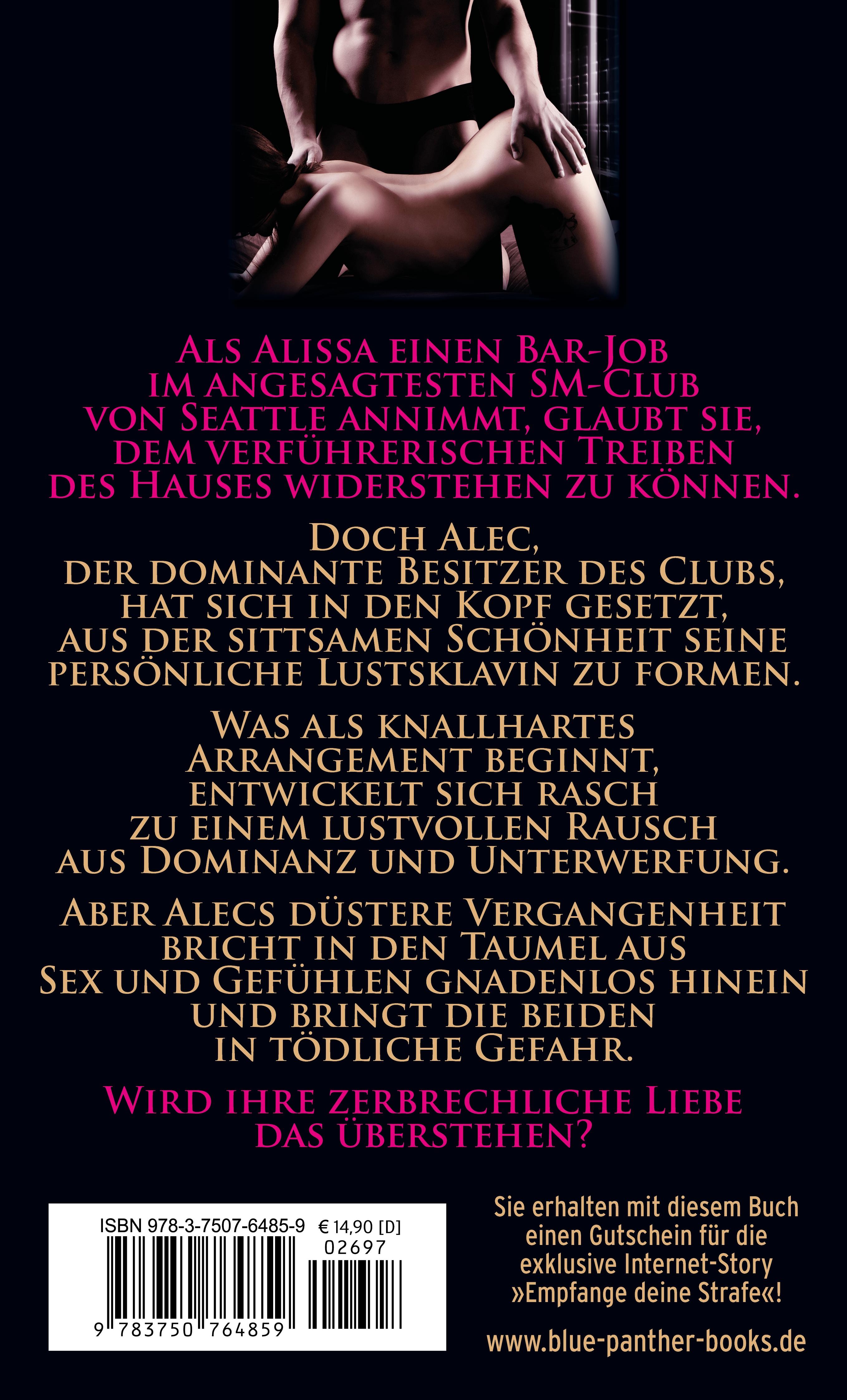 Rückseitencover Du gehörst mir allein - Zur Sklavin erzogen | Erotischer SM-Roman