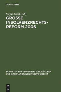 Vorderes Coverbild Große Insolvenzrechtsreform 2006