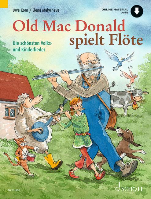 Vorderes Coverbild Old Mac Donald spielt Flöte