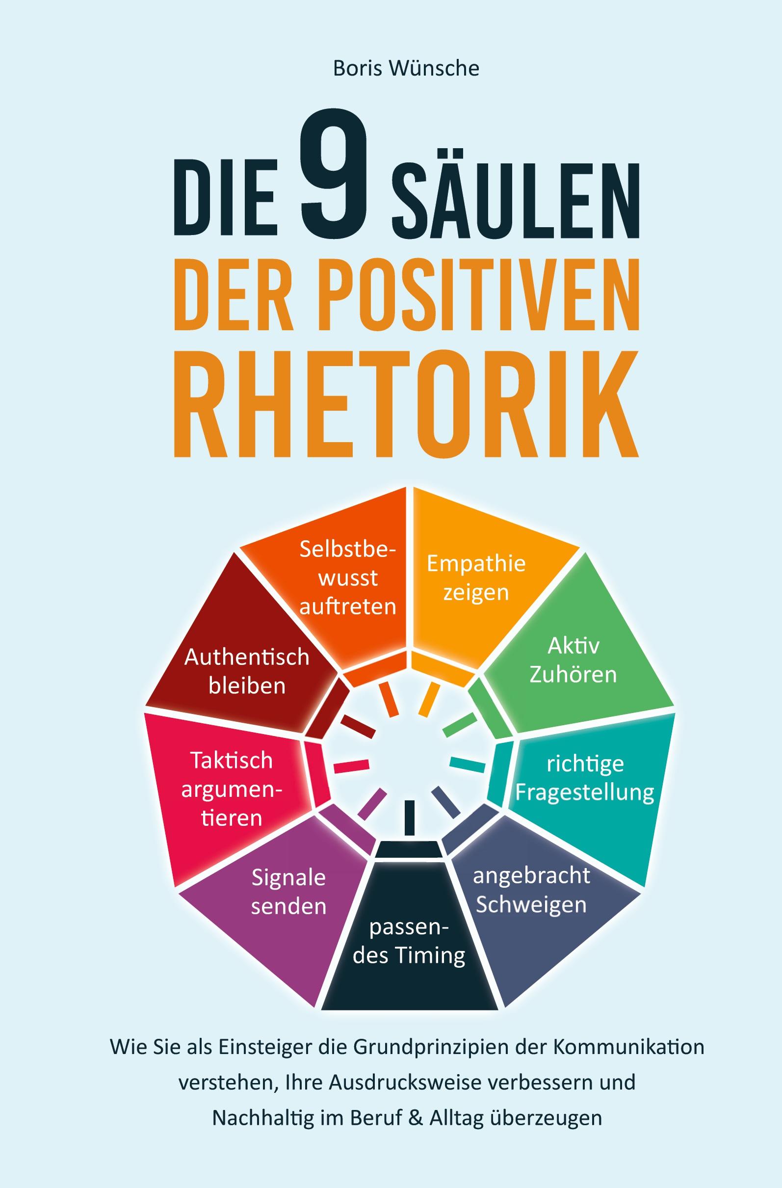 Vorderes Coverbild Die 9 Säulen der positiven Rhetorik