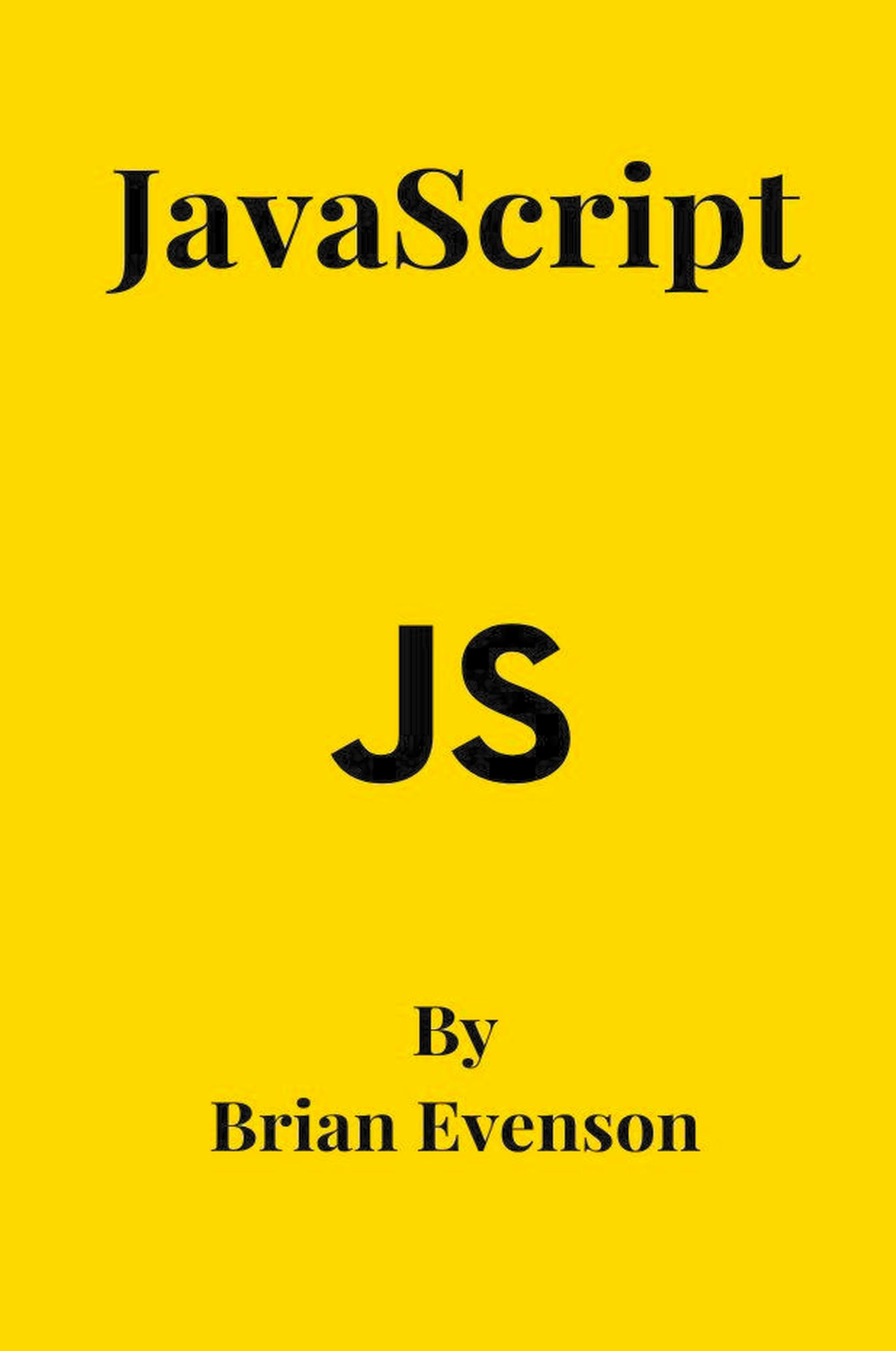 Vorderes Coverbild JavaScript