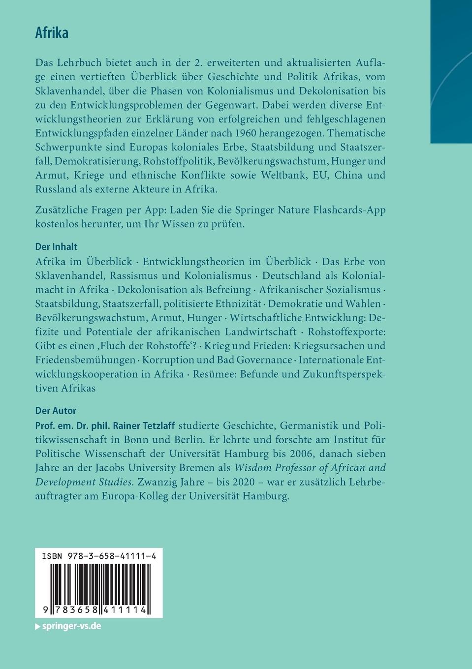 Rückseitencover Afrika