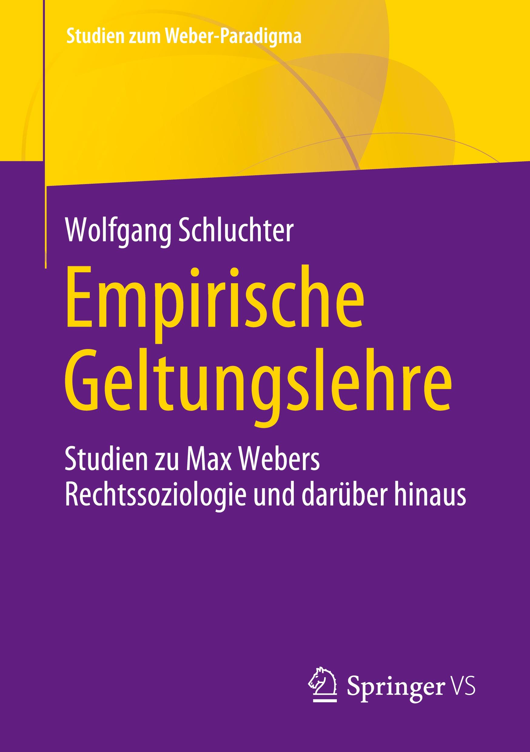Vorderes Coverbild Empirische Geltungslehre