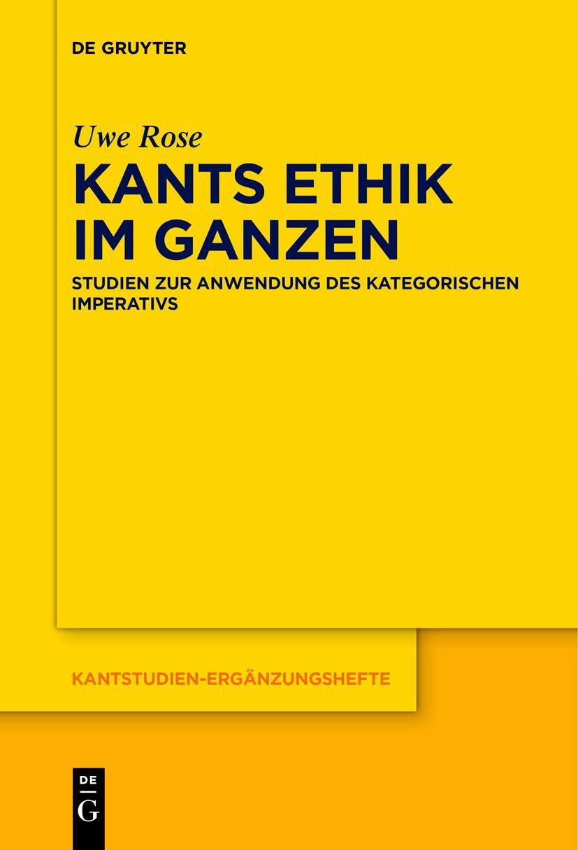 Vorderes Coverbild Kants Ethik im Ganzen