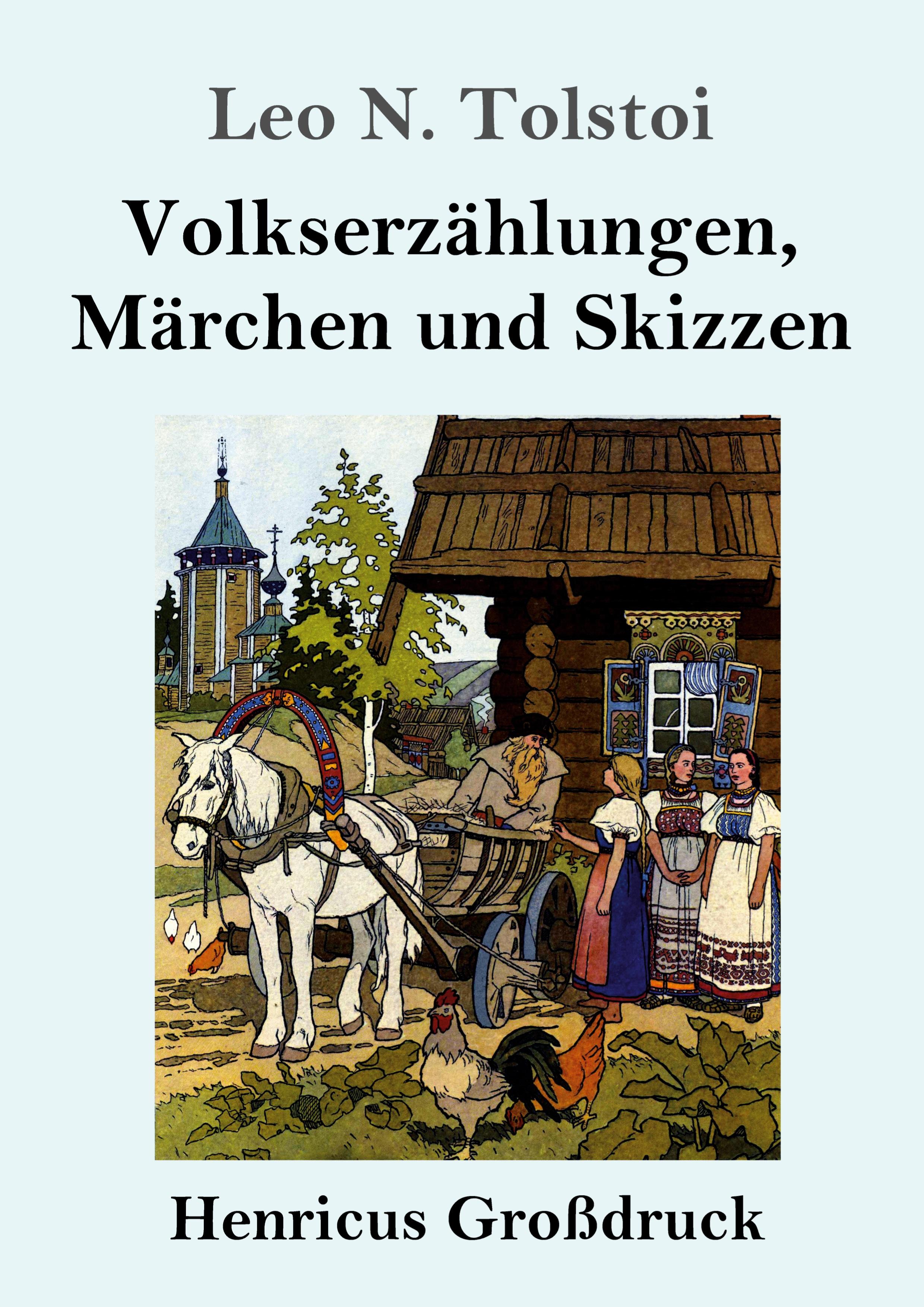 Vorderes Coverbild Volkserzählungen, Märchen und Skizzen (Großdruck)